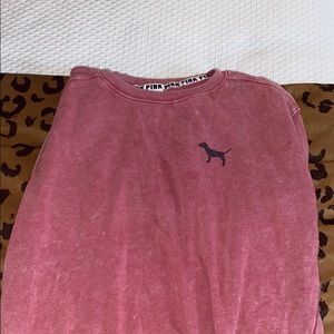Pink sweatshirt!
